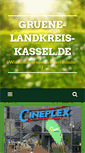 Mobile Screenshot of gruene-landkreis-kassel.de